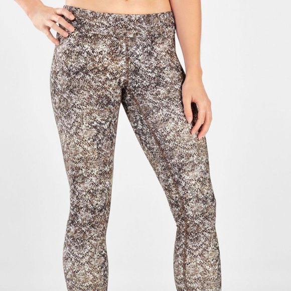 Fabletics High-Waisted Foldover Powerhold Leggings - Picture 1 of 7